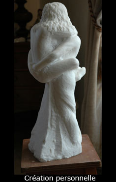 sculpture sur marbre